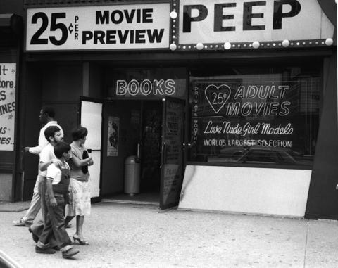 1970s Times Square: Peep Shows and Pimps