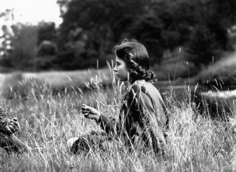 People in nature, Photograph, Black-and-white, Grass, Monochrome photography, Monochrome, Photography, Grass family, Human, Meadow,