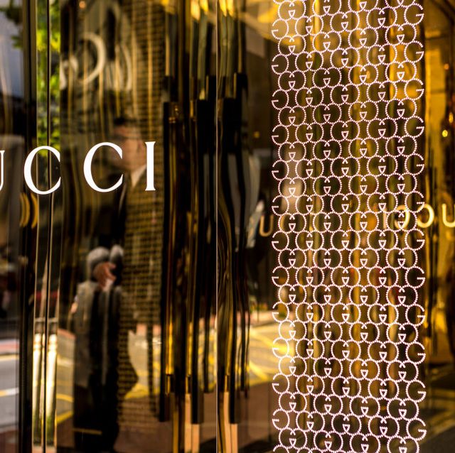 hong kong   may 25  the entrance to the gucci store in the times square neighborhood is viewed on may 25, 2014, in hong kong, china  hong kong, with a population of nearly 8 million people, has become one of the worlds most important trade and financial centers since the british relinquished control of the region in 1997 to the peoples republic of china photo by george rosegetty images