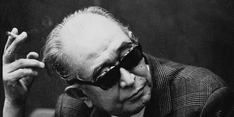 Movie Director Akira Kurosawa During An Interview