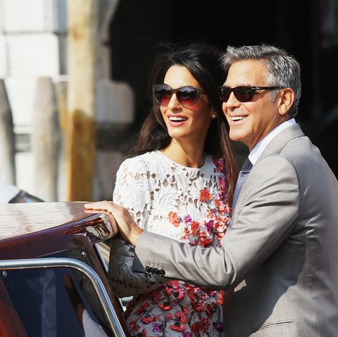 George and Amal Clooney Reportedly Godparents to Meghan Markle and ...