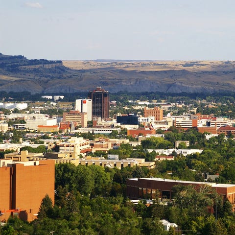 Downtown Billings, Montana billings changed a lot since i lived here 73 76 the 3 tallest buildings werent here then, and there wasnt a small casino on every corner either it seemed more dark and dreary back then too, but maybe that was just my mood