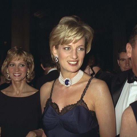 Princess Diana blue Dior Dress MET Gala