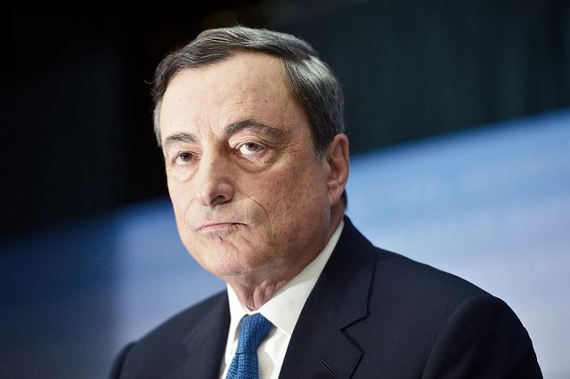 frankfurt am main, germany   november 06  mario draghi, president of the european central bank, speaks to the media following the monthly ecb board meeting on november 6, 2014 in frankfurt, germany this is the last press conference draghi will hold as the ecb is in the process of moving into its newly built headquarters away from the central banking district in frankfurt  photo by thomas lohnesgetty images