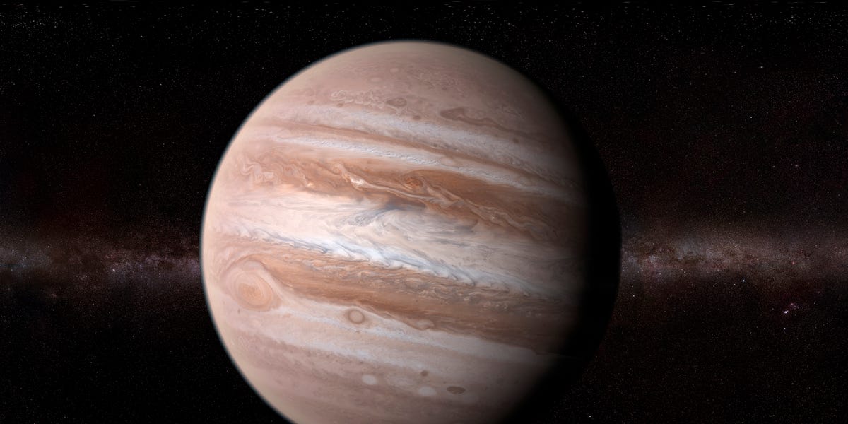 Um, Jupiter ate smaller planets