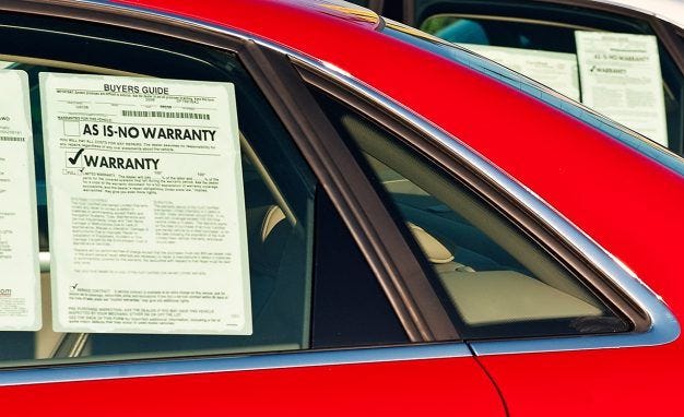 New Car Warranties Explained