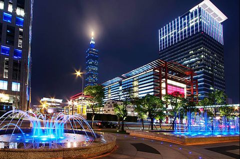 the xinyi new world square shopping district