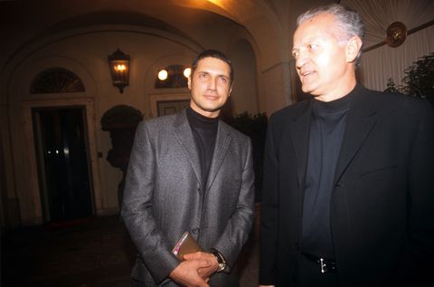 Antonio D'Amico and Santo Versace
