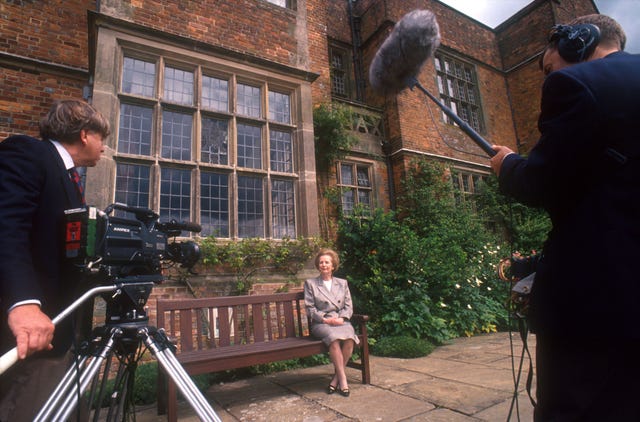 Margaret Thatcher en Chequers