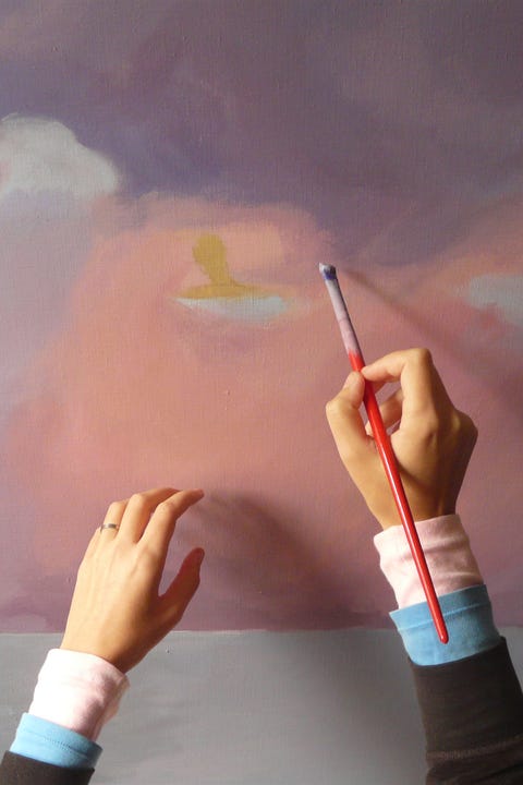 painting process painting process