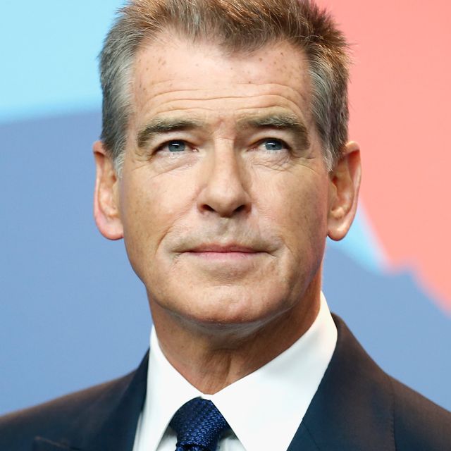 berlin, germany   february 10  pierce brosnan attends the a long way down press conference during 64th berlinale international film festival at grand hyatt hotel on february 10, 2014 in berlin, germany  photo by andreas rentzgetty images