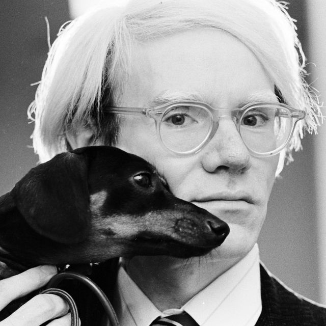 Andy Warhol And His Dog Archie