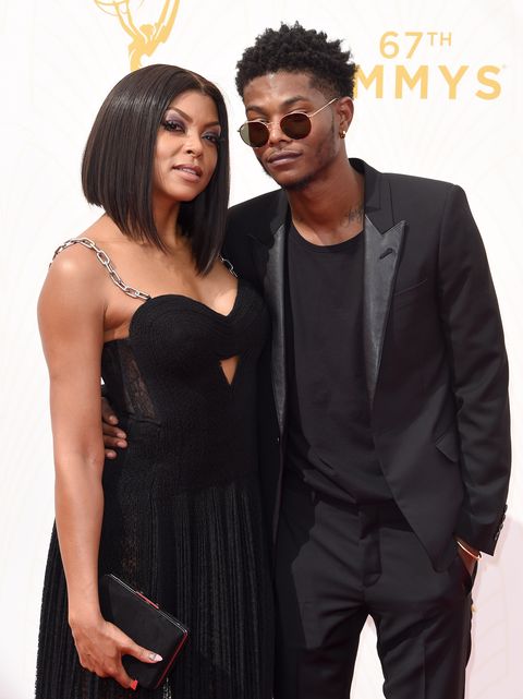 los angeles, ca   september 20  actress taraji p henson l and son marcel henson arrive at the 67th annual primetime emmy awards at microsoft theater on september 20, 2015 in los angeles, california  photo by axellebauer griffinfilmmagic