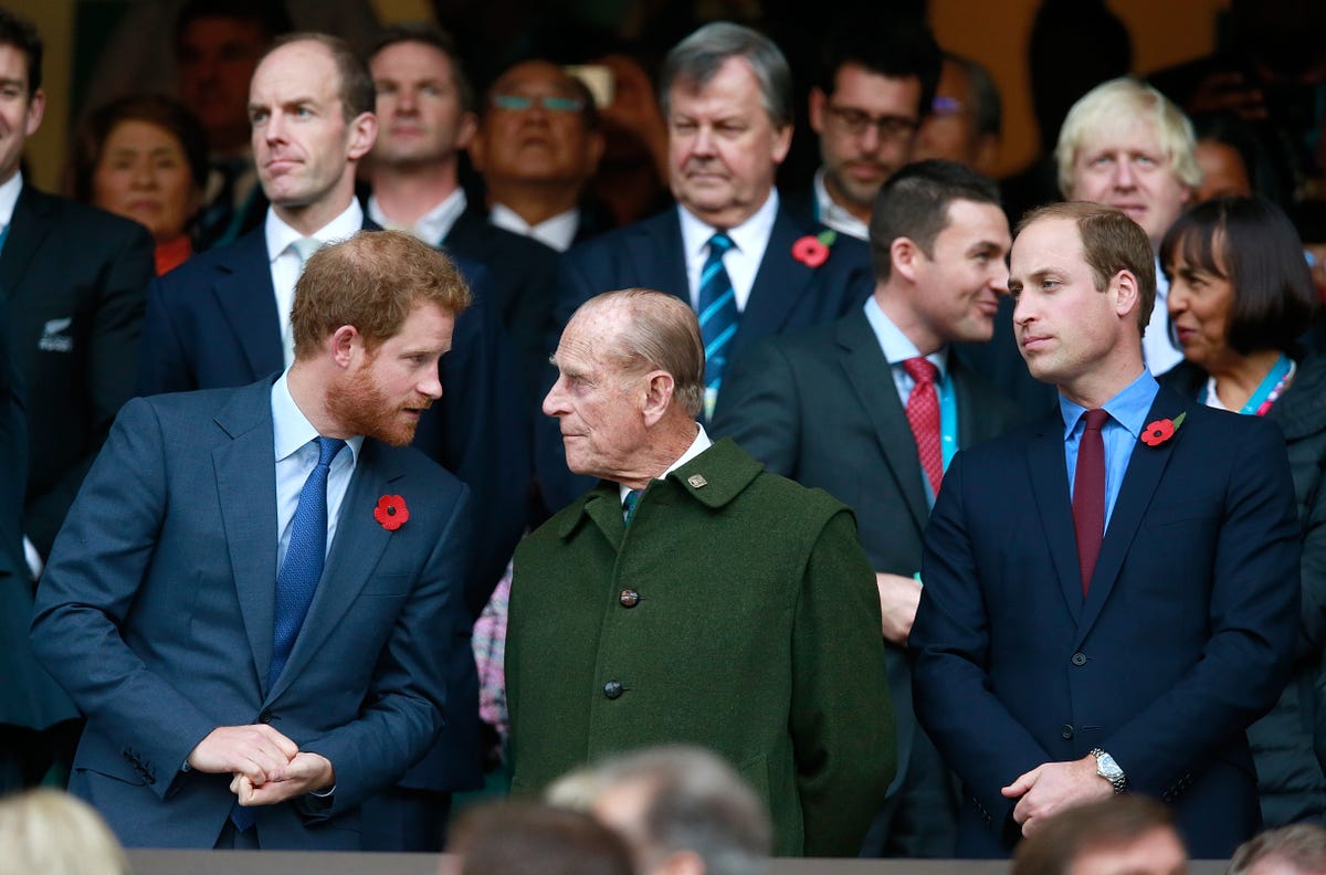 Prince Harry is back in the UK two days after the death of Prince Philip