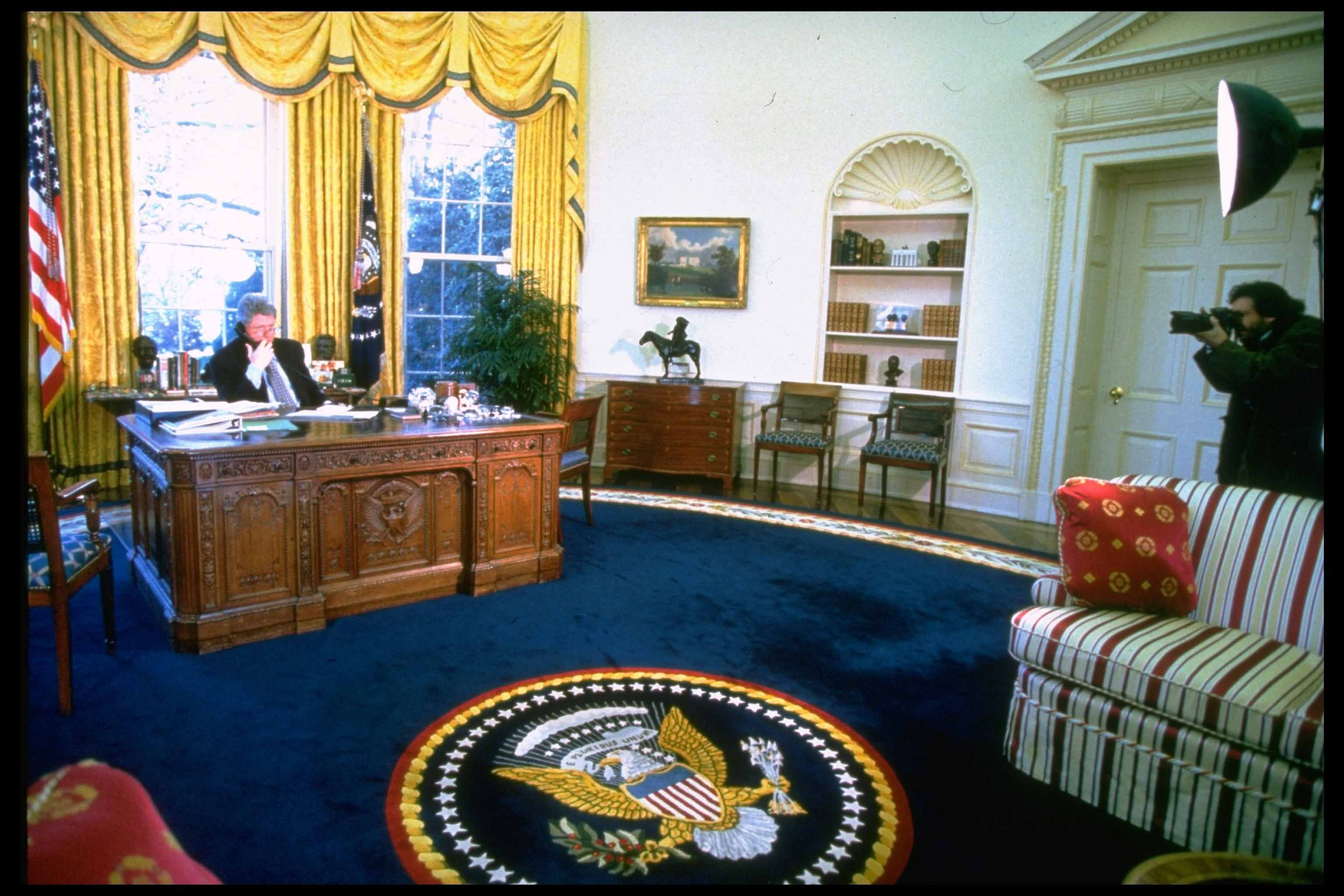 Oval Office Backdrop