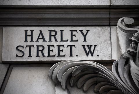 london, england   august 21 an engraved street sign for harley street is pictured on august 21, 2015 in london, england income inequality in the united kingdom is higher than many other developed countries with a 2014 report by the institute for fiscal studies claiming that around 23 of britons were now in relative poverty  photo by carl courtgetty images