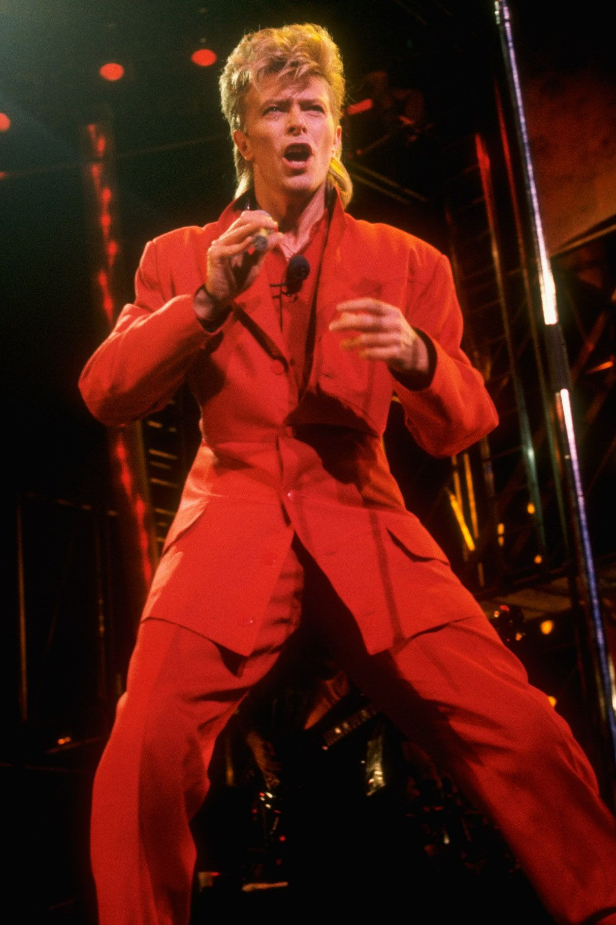 david bowie red jacket