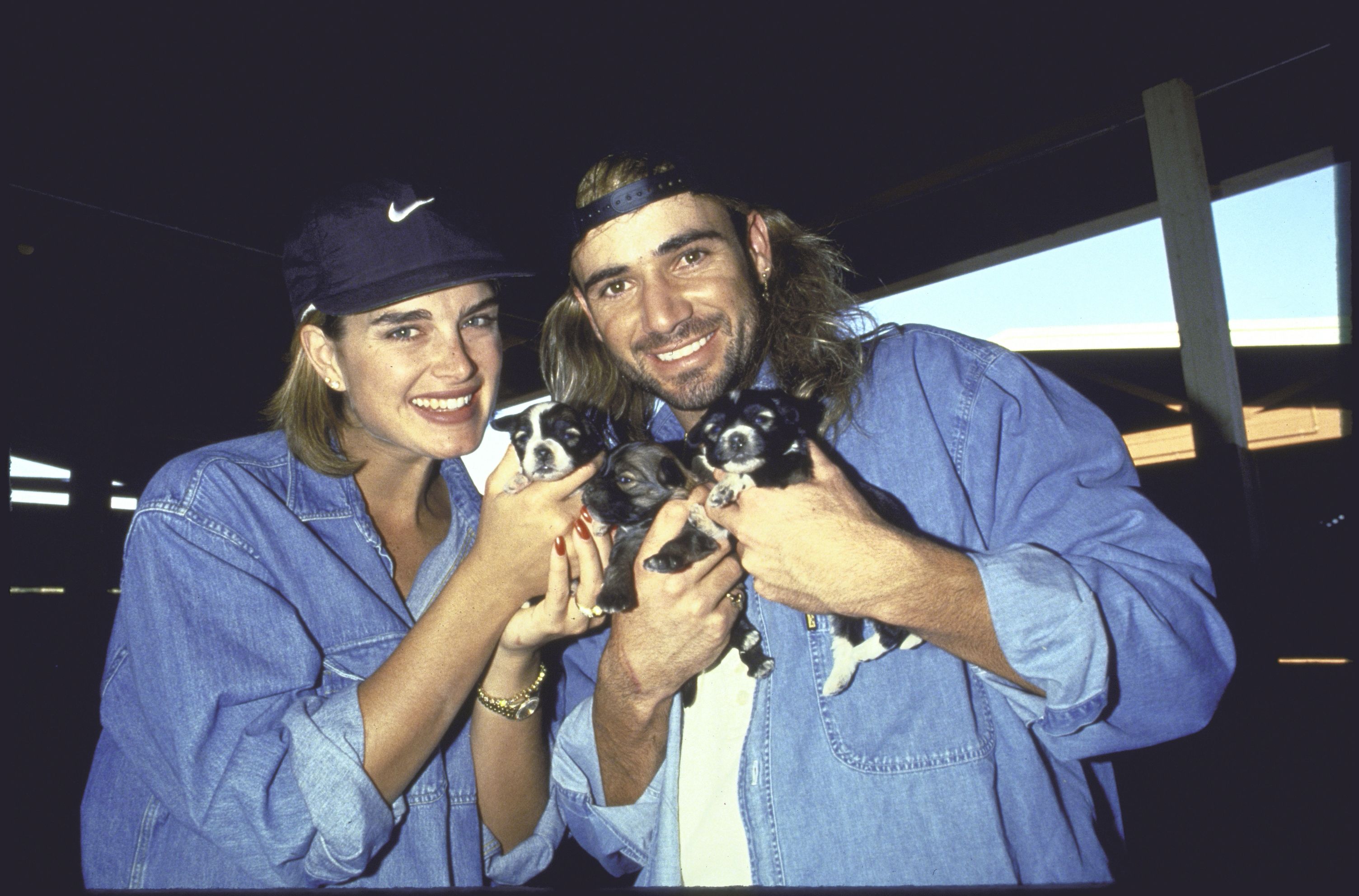 brooke shields andre agassi book