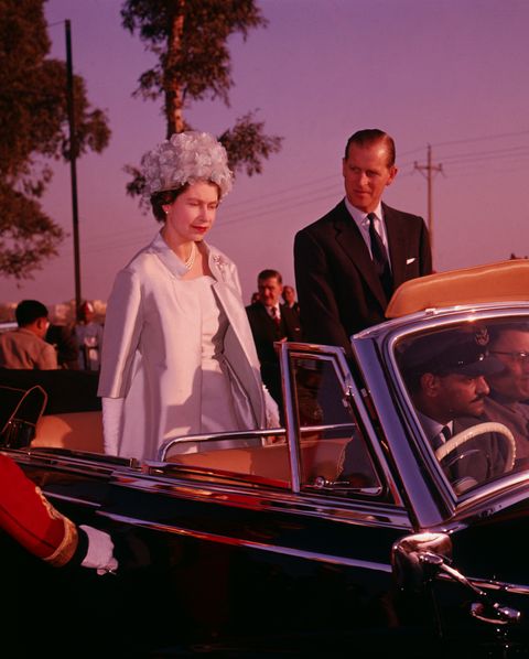 queen elizabeth ii and prince philip in delhi during a state visit to india, 21st january 1961
photo by fox photoshulton archivegetty images