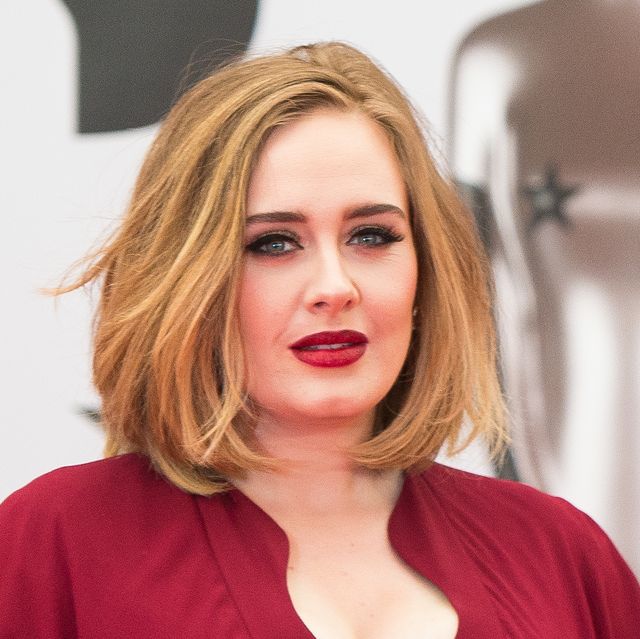 adele attends the brit awards 2016