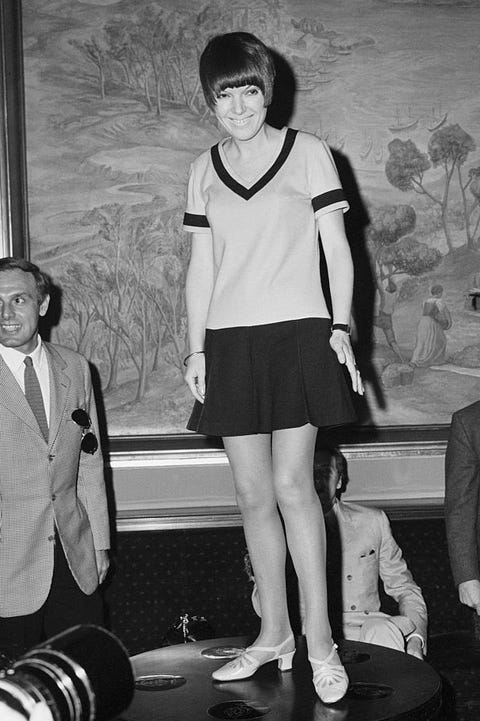 Glasses retro twink miniskirt