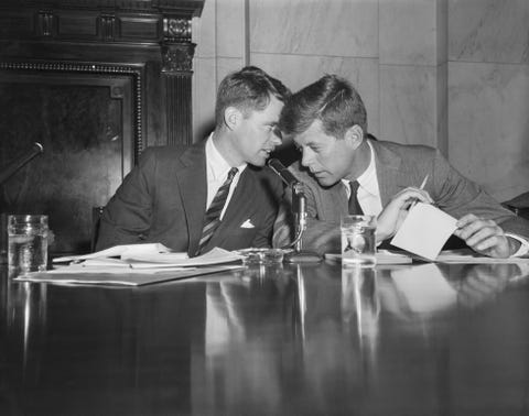 Robert F. and John F. Kennedy