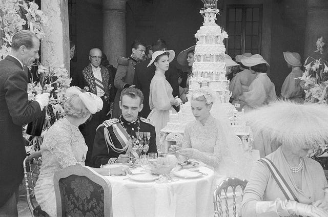 Gâteau de mariage Grace Kelly