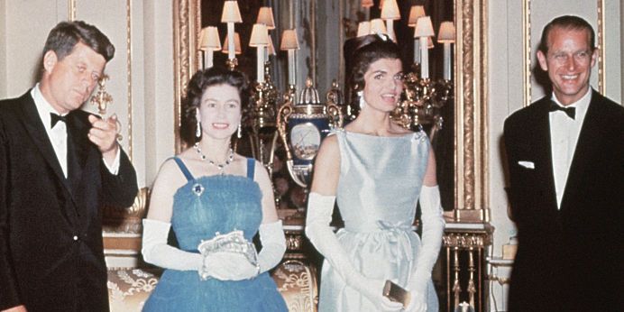 Image result for jackie kennedy and the queen