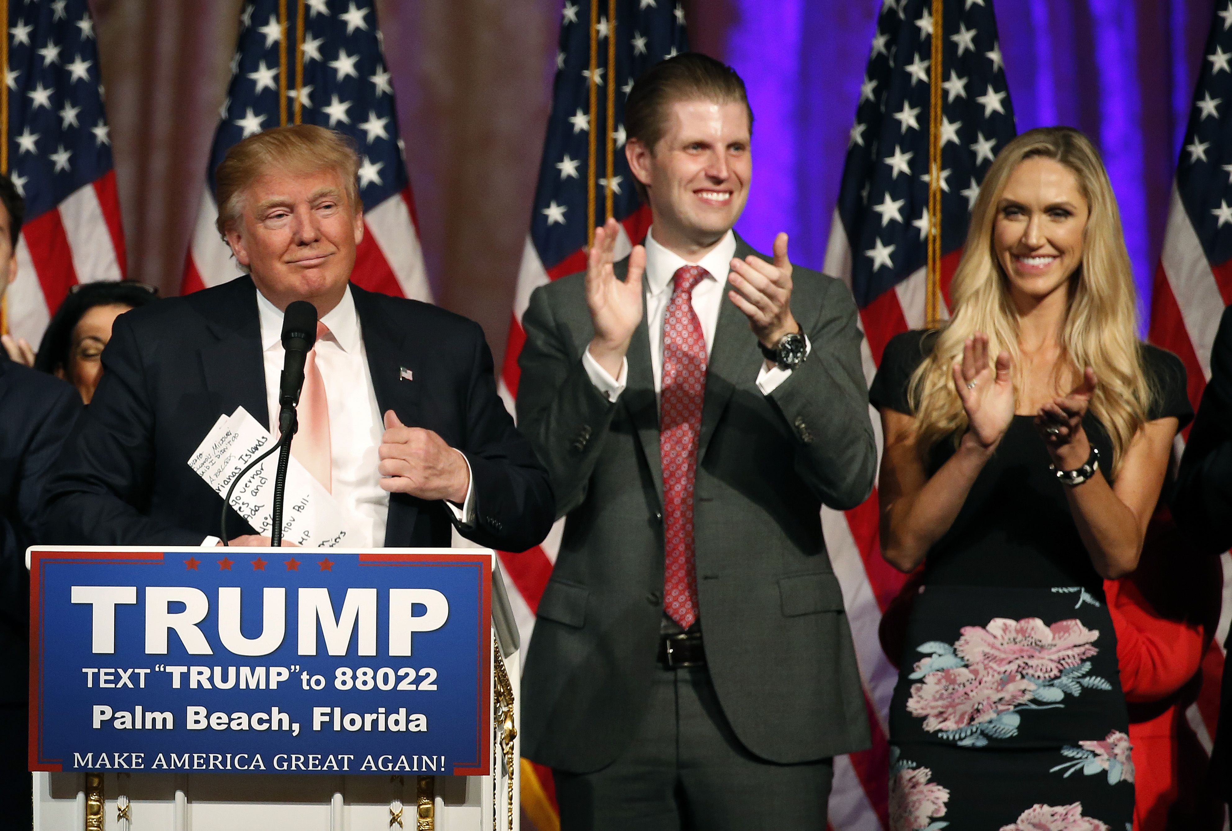 Eric And Lara Trump Are Expecting Their First Child - Donald Trump's ...