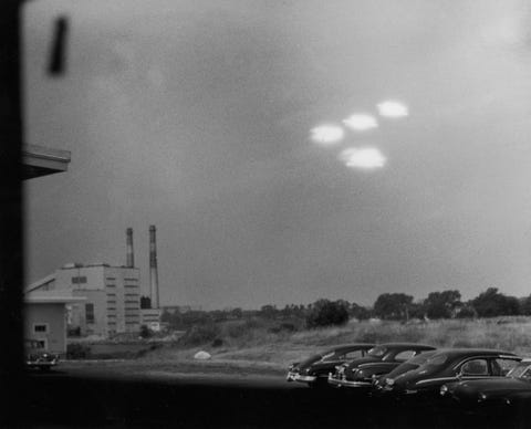 Lights Over Coast Guard Air Station Salem