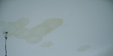 Ceiling Condensation Causes Water Spots On Ceiling