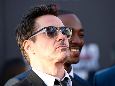 Chu Tsz Iron Man Downey Gafas De Sol Personalidad Retro Y De 