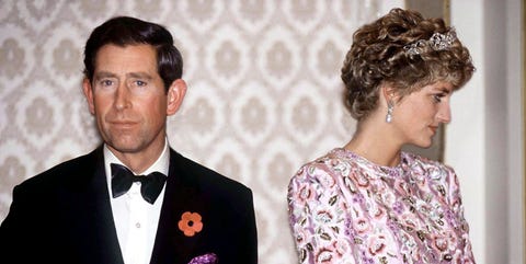 Charles And Diana Unhappy south korea november 03 prince charles and princess diana on their last official trip together a visit to the republic of korea south koreathey are attending a presidential banquet at the blue house in seoul photo by tim graham photo library via getty images