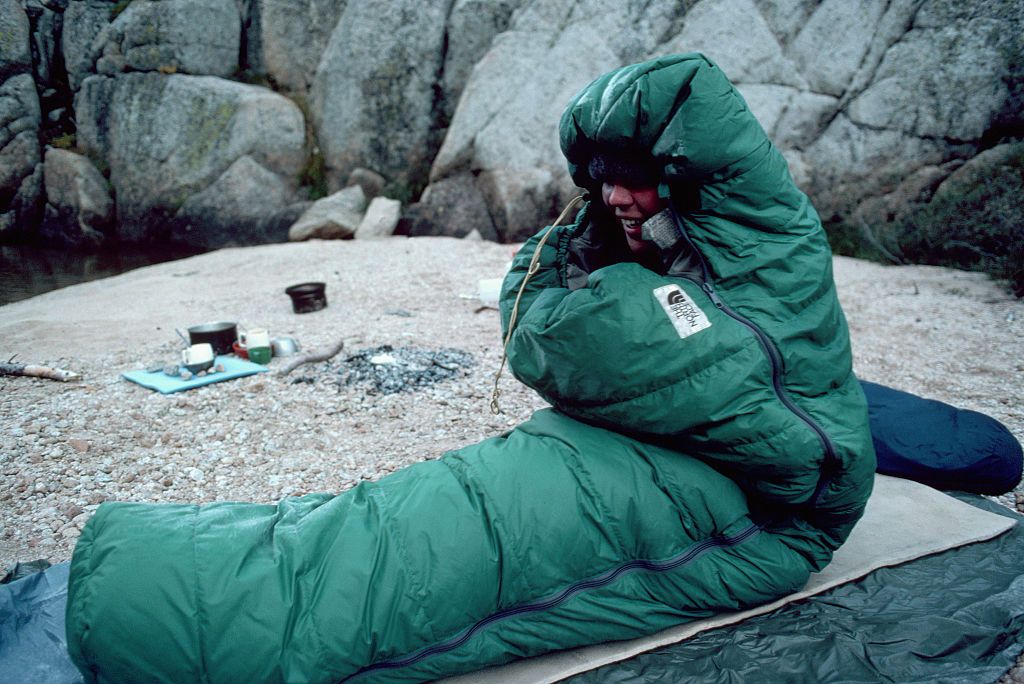 cleaning sleeping bag