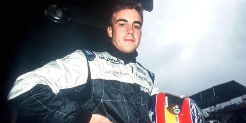 Fernando Alonso en 2001