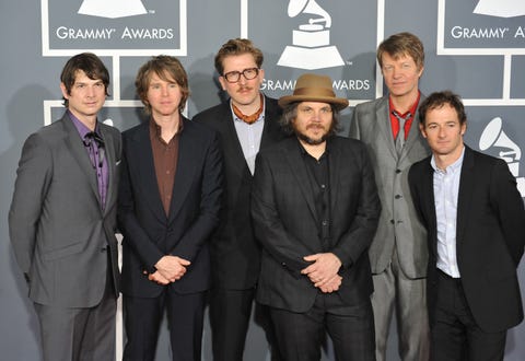 USA - The 54th Annual GRAMMY Awards in Los Angeles - arrivals the band wilco arrive at the 54th annual grammy awards held at the staples center photo by frank trappercorbis via getty images