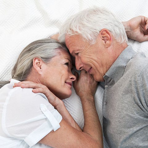 Talking in bed together Talking in bed together