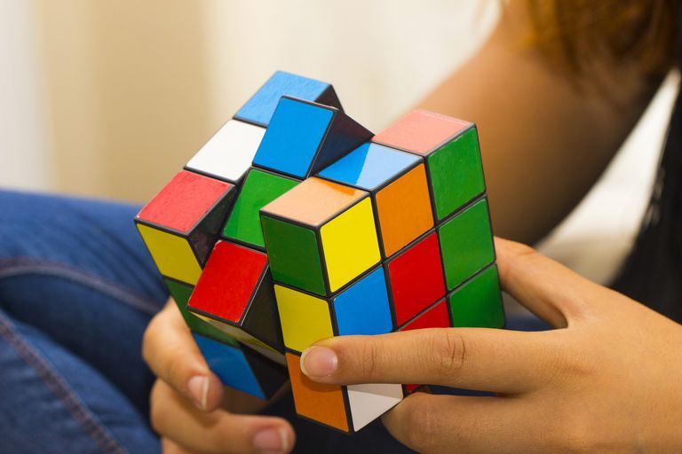 Cubo di rubik gioco per bambini adulti Intelligenza tempo libero rompicapo 