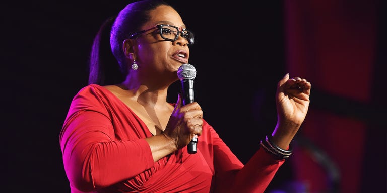 Oprah Winfrey speaks onstage during the 2016 ESSENCE Festival on 2 July 2016 in New Orleans, Louisiana. Picture: AFP Oprah Winfrey speaks onstage during the 2016 ESSENCE Festival on 2 July 2016 in New Orleans, Louisiana. Picture: AFP