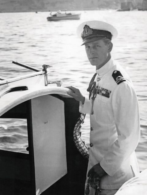 OCTOBER 20, 1949 Prince Philip poses in his naval uniform october 20, 1949
prince philip poses in his naval uniform