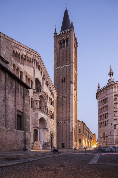 The cathedral of Parma, Italy