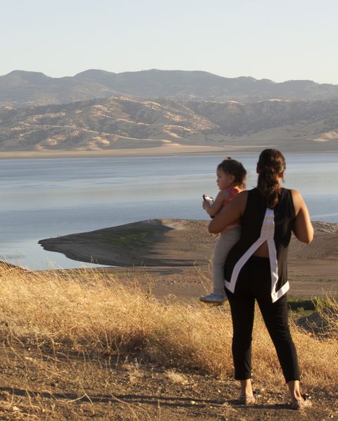 California drought: reservoir water is low