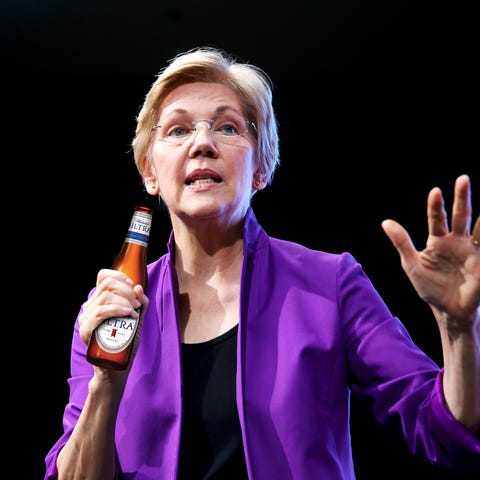 Elizabeth warren beer video