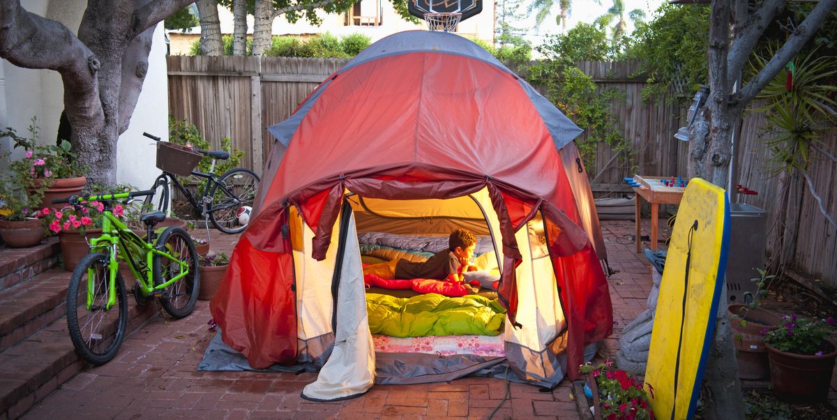 20 Family-Friendly Backyard Camping Ideas - Backyard Tent Camping