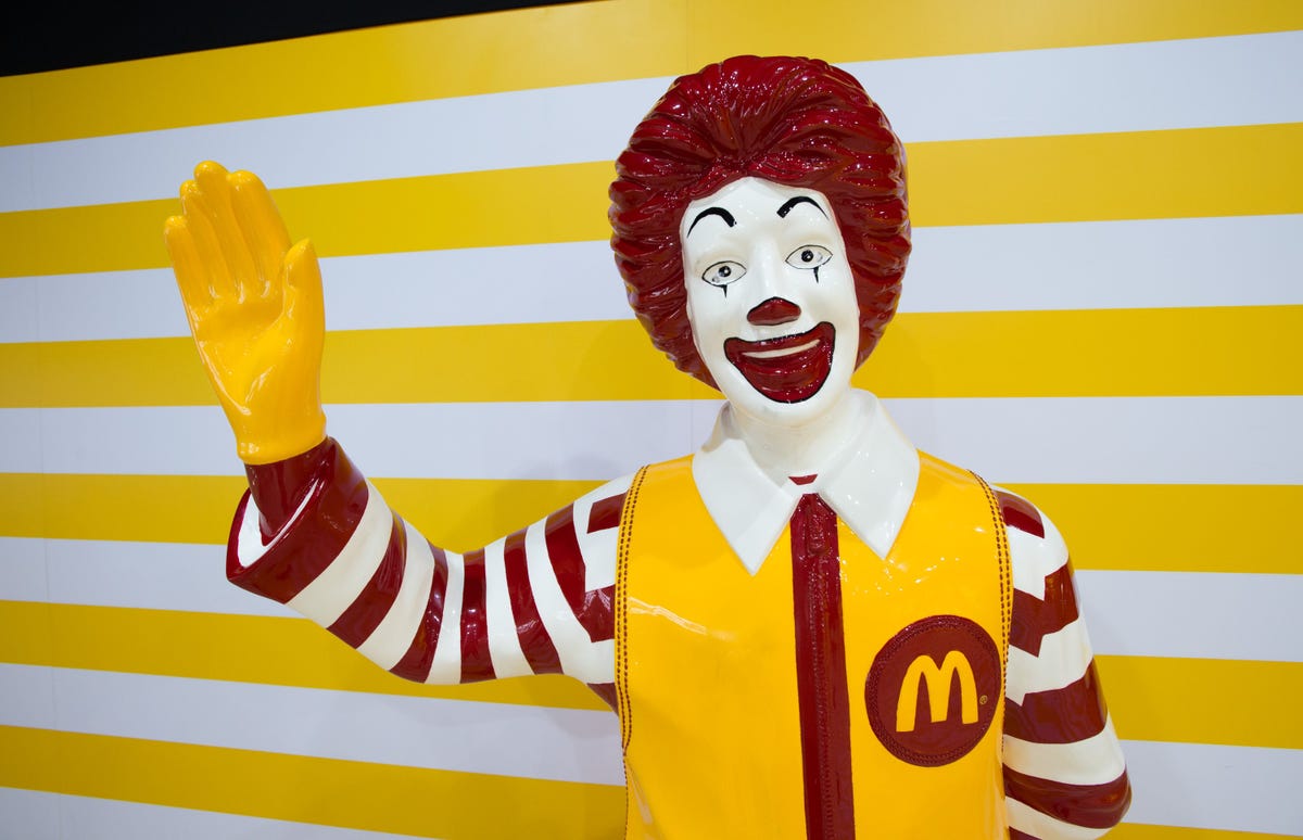 McDonald's is Temporarily Getting Rid of Ronald McDonald Because of All