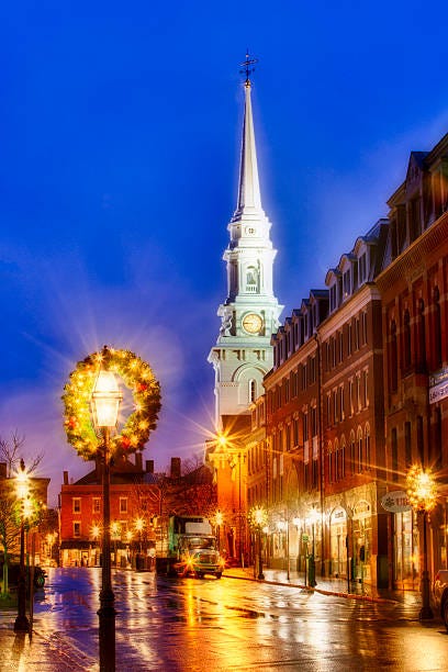 the north church of portsmouth, new hampshire, united states is a historic church it is located in market square across from the portsmouth atheneum the church features an italianate edifice and a steeple which can be seen from most of the city the spire of north church has been referred to as portsmouths landmark of record