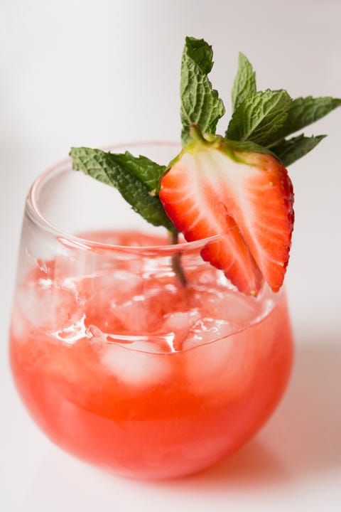 mojito à fraise