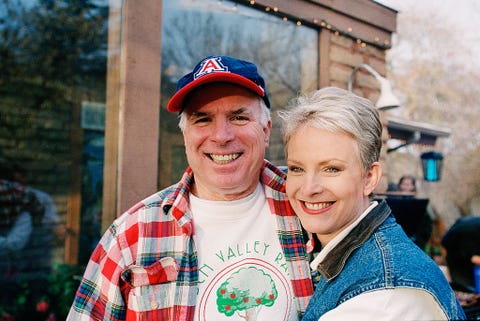 John and Cindy McCain