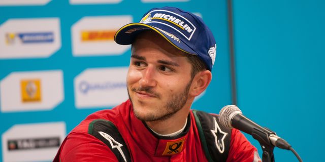 14 march 2015 daniel abt of germany driving the audi sport abt with the press after the race during the fia formula e miami eprix race in the streets of downtown miami, fl photo by michele eve sandbergcorbisicon sportswire via getty images