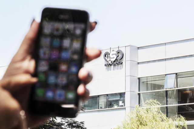 an israeli woman uses her iphone in front of the building housing the israeli nso group, on august 28, 2016, in herzliya, near tel aviv   apple iphone owners, earlier in the week, were urged to install a quickly released security update after a sophisticated attack on an emirati dissident exposed vulnerabilities targeted by cyber arms dealerslookout and citizen lab worked with apple on an ios patch to defend against what was called "trident" because of its triad of attack methods, the researchers said in a joint blog posttrident is used in spyware referred to as pegasus, which a citizen lab investigation showed was made by an israel based organization called nso group photo by jack guez  afp photo by jack guezafp via getty images